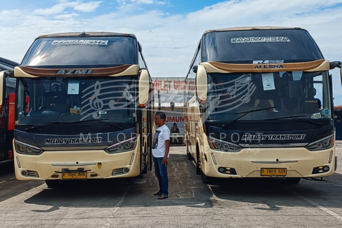 Liburan Akhir Tahun Seru ke Bandung: Sewa 2 Unit Big Bus Executive Melody Transport