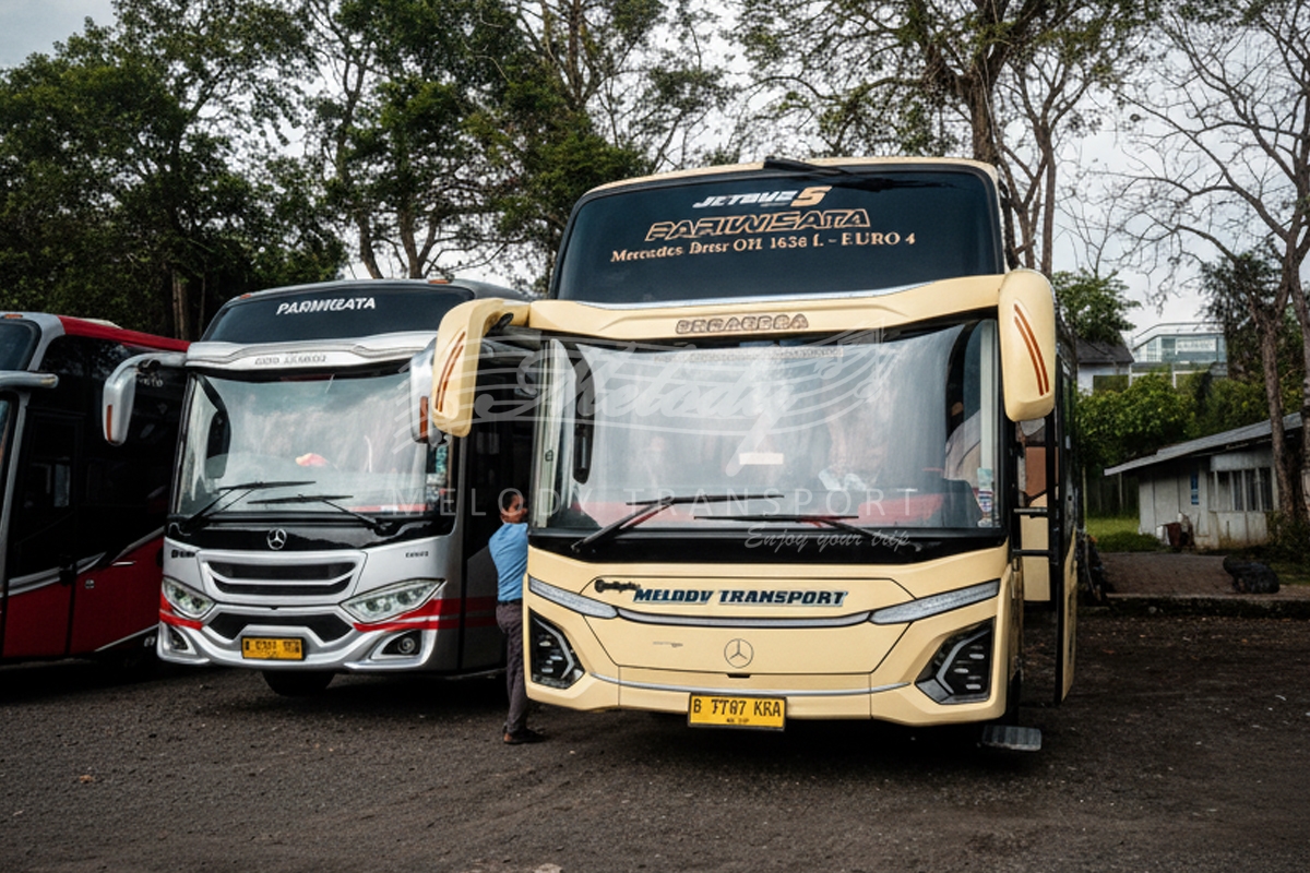 Piknik Mewah TK PJ 2 ke Floating Market: Perjalanan Jakarta-Lembang Bandung dengan Big Bus 30 Seats Legrest Melody