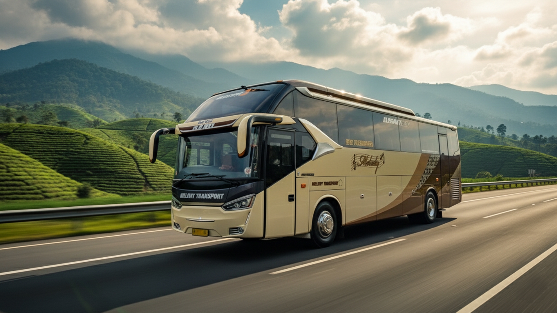 BIG BUS SR2 HD PRIME - Kapasitas 45 Seats - Toilet - Smoking Room