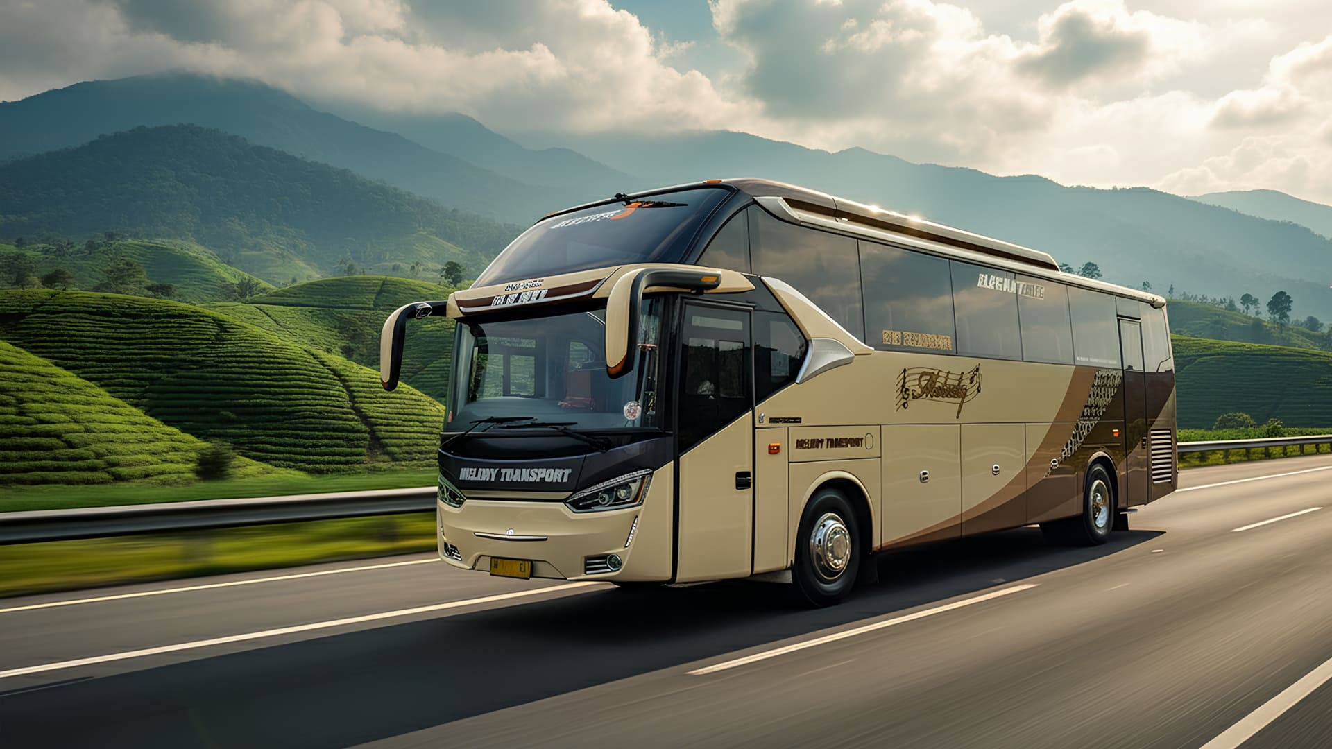 BIG BUS SR2 HD PRIME - Kapasitas 45 Seats - Toilet - Smoking Room